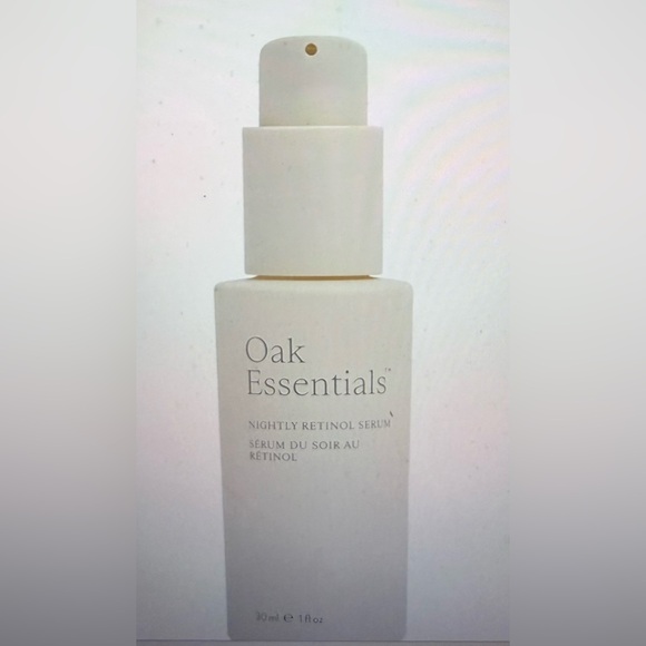 Oak Essentials Nightly Retinol Serum - White NWTs 1 oz fine lines & wrinkles